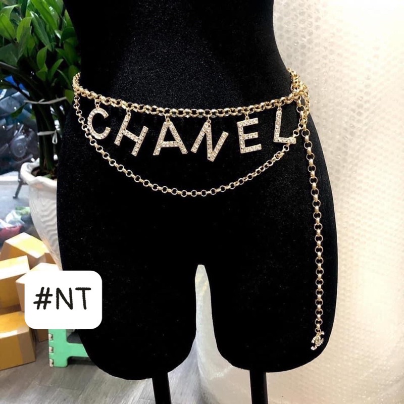 Belt xích - đai váy thương hiệu mix sang chảnh