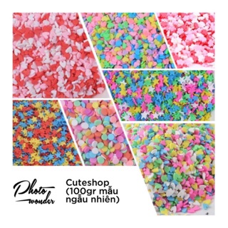 cốm làm slime 100gr( mẫu ngẫu nhiên)