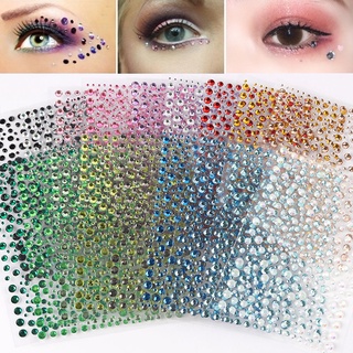 Miếng Dán Trang Trí Mặt 3D Bằng Acrylic Độc Đáo