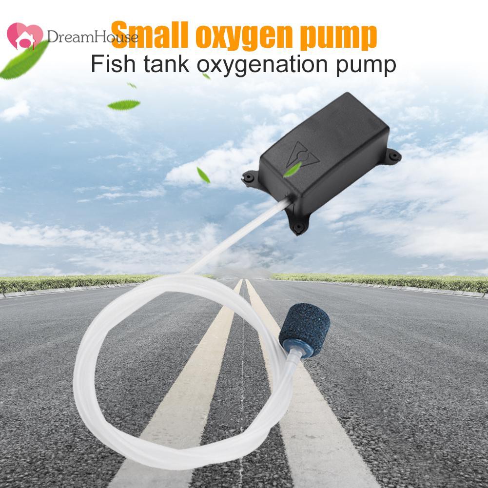 ☀Ultra Low Noise Fish Tank Rubber Oxygen Pump Mini Single Outlet Air Pump