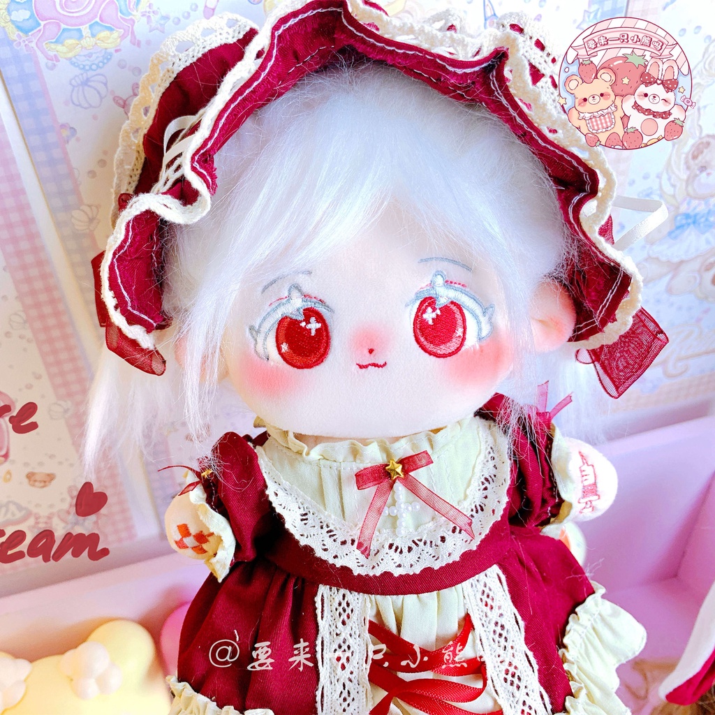 DOLL KHÔNG THUỘC TÍNH TÓC TƠ 20CM - BÚP BÊ KHÔNG THUỘC TÍNH TÓC TƠ 20CM