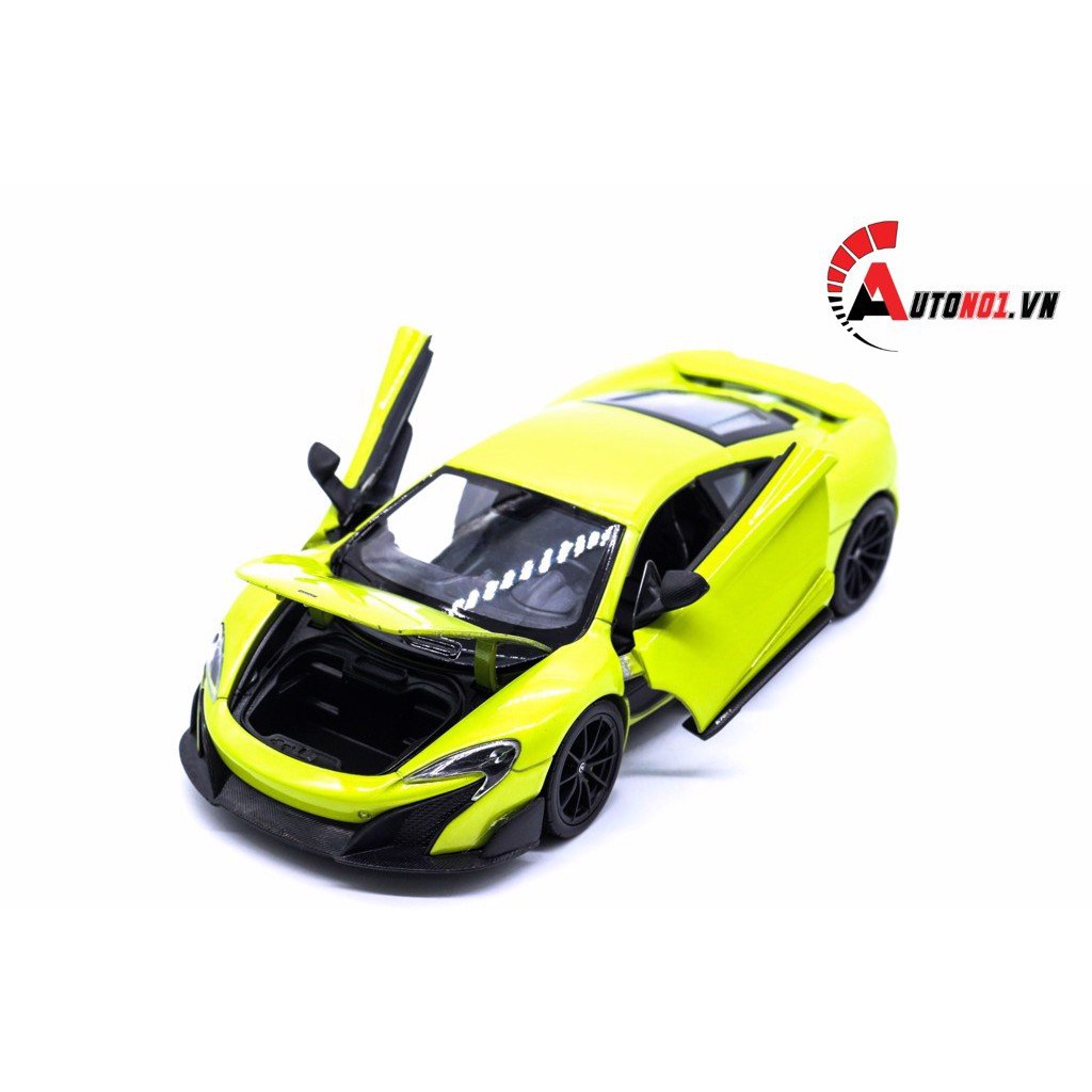 MÔ HÌNH XE MCLAREN 675LT GREEN 1:24 WELLY 5172