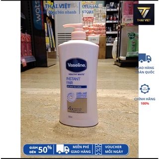 Sữa dưỡng thể trắng da Vaseline 4X Healthy White Instant Fair