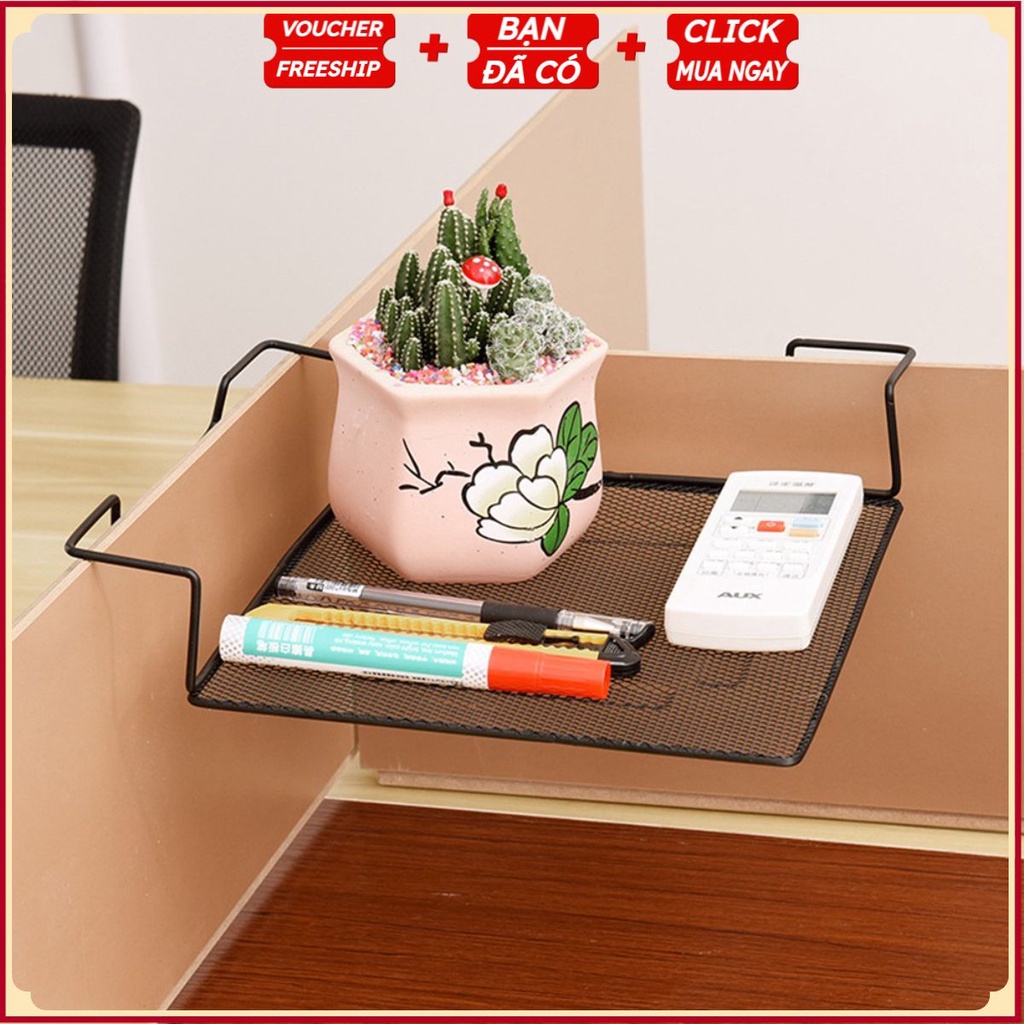 Giá Để Đồ Góc Hình Vuông - Lưới Kim Loại Siêu Bền