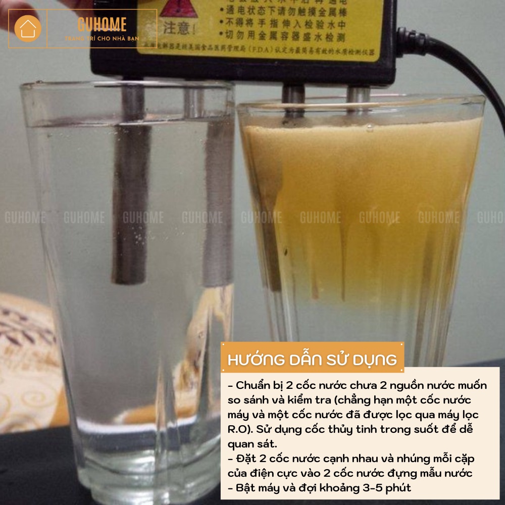 Điện phân thử nước