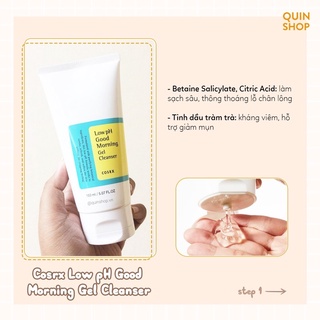 Sữa rửa mặt cosrx low ph good morning gel cleanser 150ml