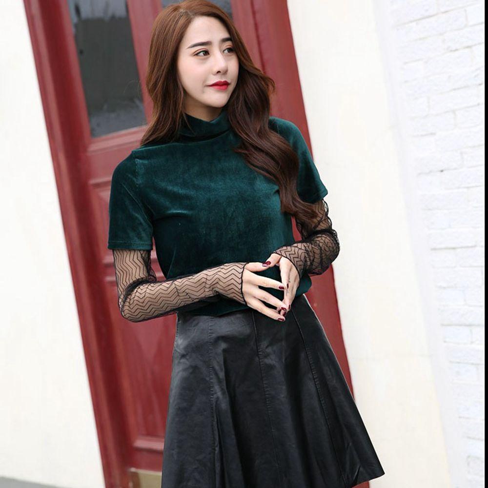 DARNELL Găng Tay Ren Mỏng Giữ Ấm Cánh Tay Chống Nắng Khi Lái Xe Ngoài Trời Cho Nữ