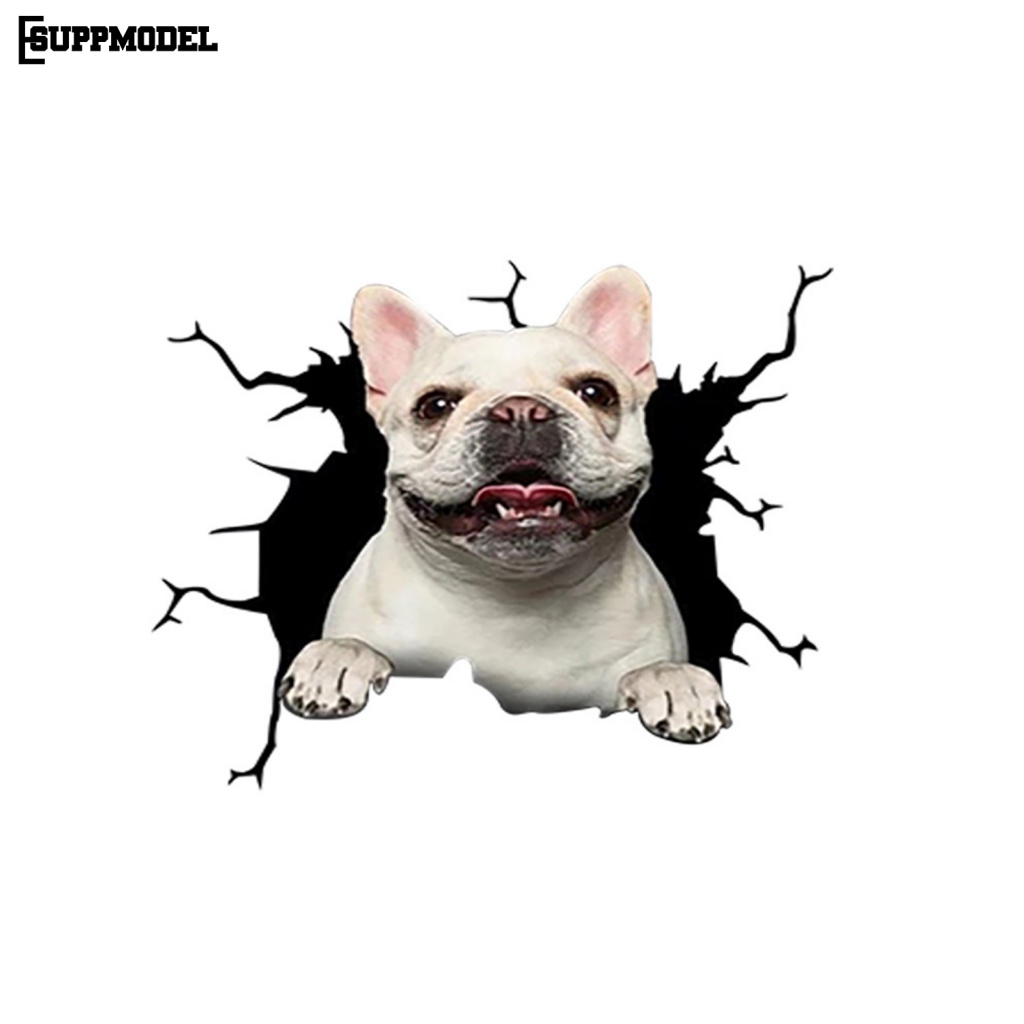 Miếng Dán Vinyl Hình Động Vật 3D Dễ Lên Màu Trang Trí Xe Hơi