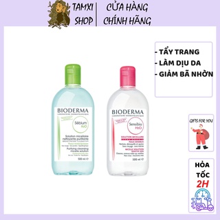 Nước tẩy trang Bioderma làm sạch dịu nhẹ 500ml, tẩy trang Bioderma cho mọi loại da - TAMXICOSMETICS
