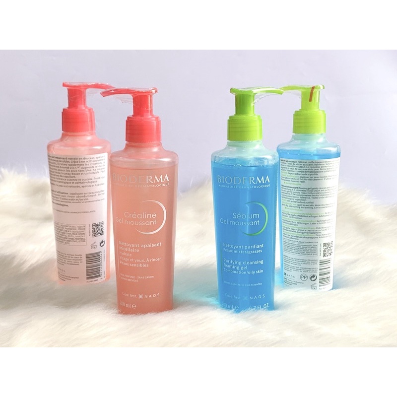 Sữa rửa mặt Bio các màu