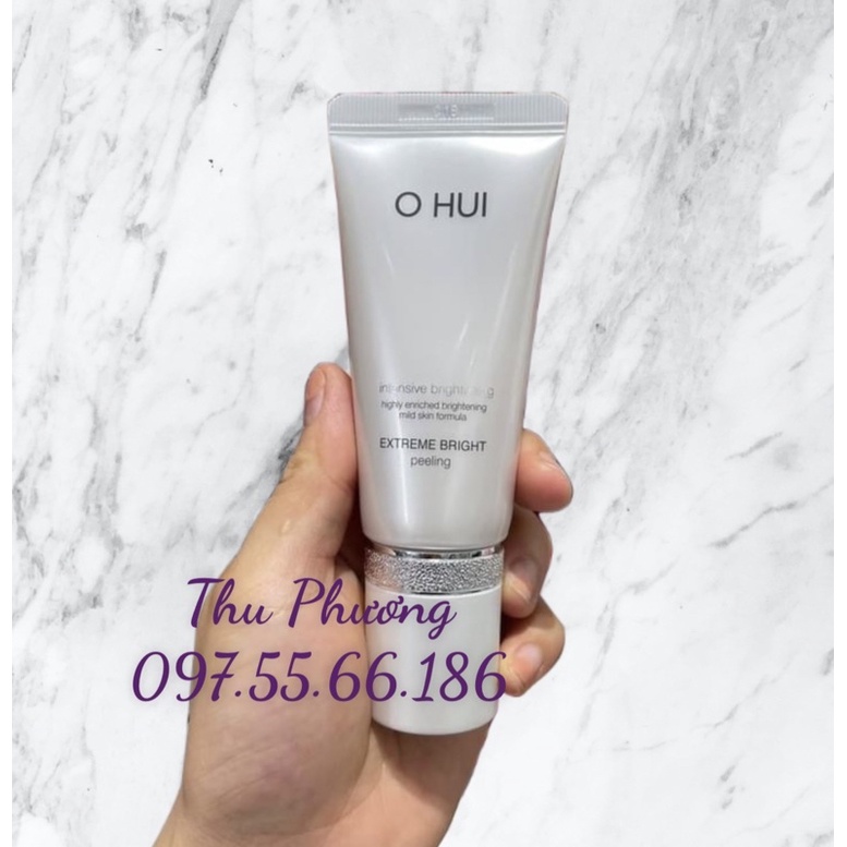 LỌ TẨY DA CHẾT OHUI WHITE 60ML ( TÁCH SET)