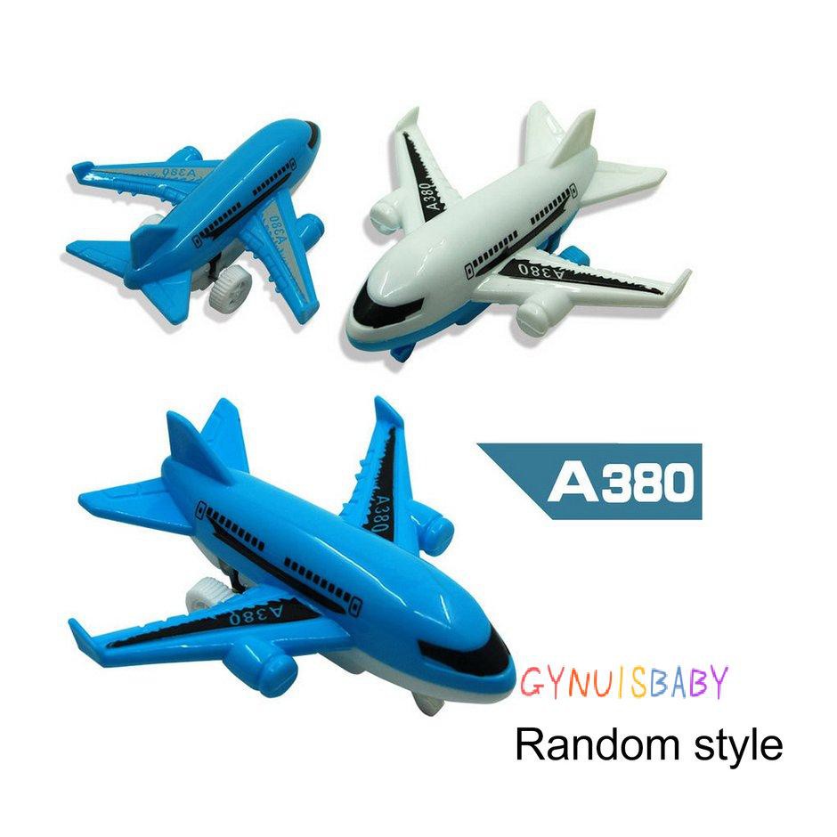 Mô hình máy bay kéo thả chống rơi A380 cỡ nhỏ dành cho cho bé tập đi