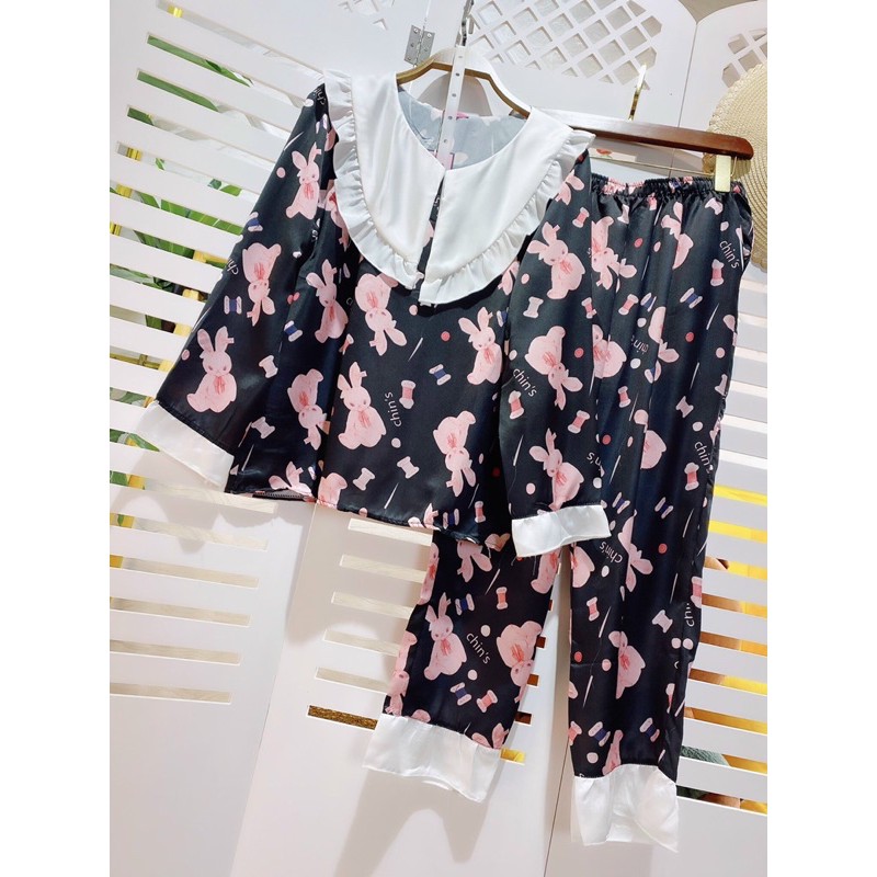 KÈMHÌNHTHẬTBộ pijama hàng cao cấp chuẩn mịn đẹp