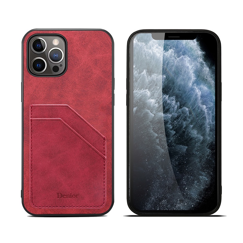 Ốp điện thoại mềm có ngăn đựng thẻ thích hợp cho iPhone 13 12 11 pro max mini iPhone13