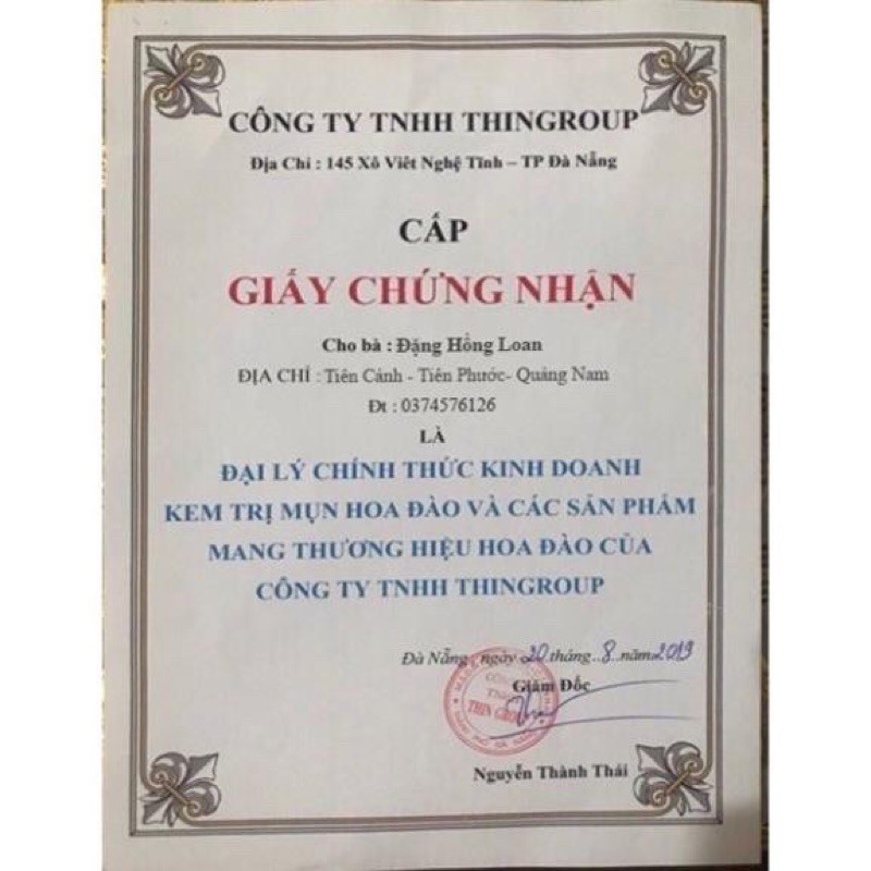 Kem Mụn Đông Y Hoa Đào Sạch Mụn, Trắng Da, Mờ Nám, Chấm Mụn Zini Store | BigBuy360 - bigbuy360.vn