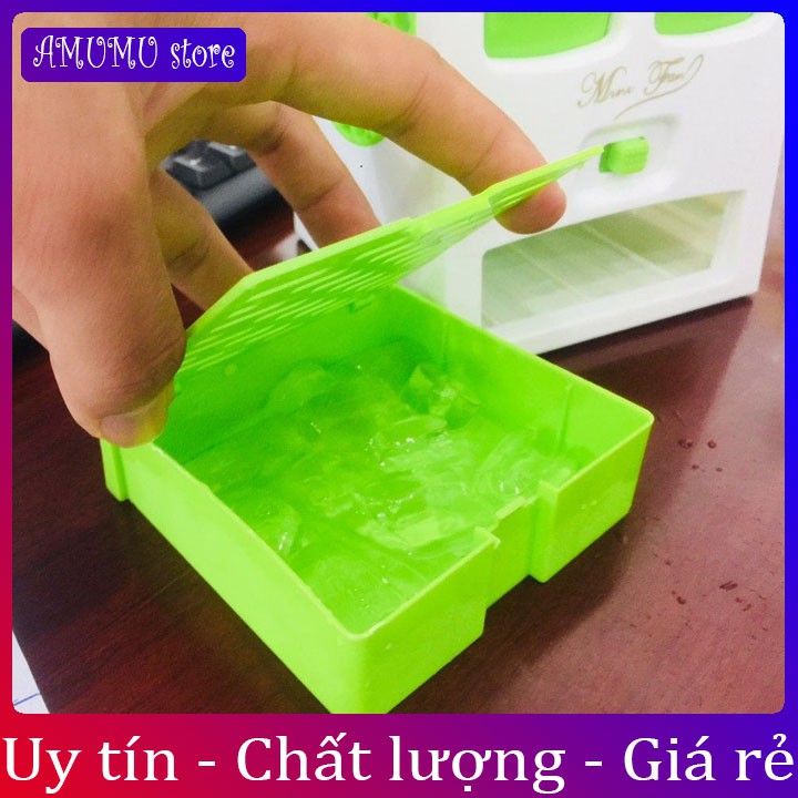 Quạt đá điều hòa mini 2 cửa gió chạy điện 5V siêu mát