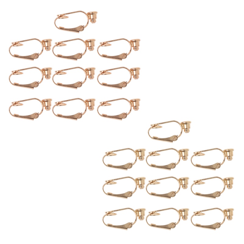 Set 10 Kẹp Cố Định Bông Tai Không Cần Khoan Lỗ Tiện Dụng