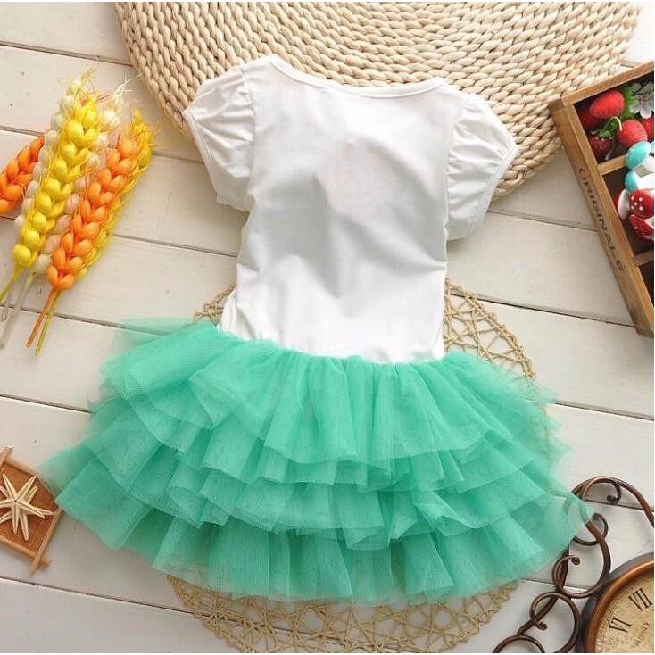 Đầm Xoè Tutu Hello kitty Cho Bé Gái