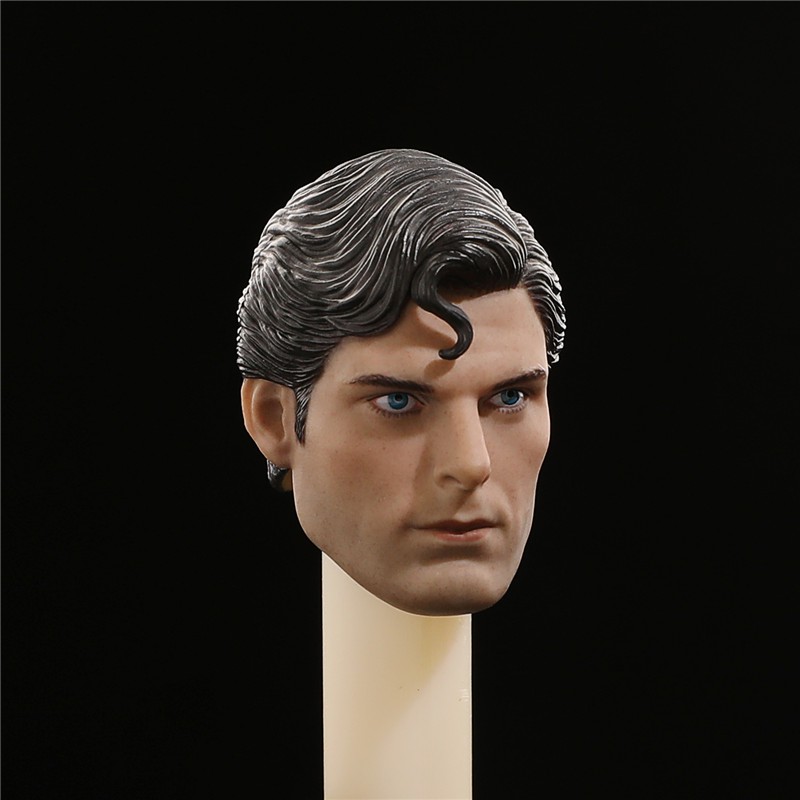 Mô Hình Đầu Nhân Vật Siêu Nhân Christopher Reeve Tỉ Lệ 1/6 12"