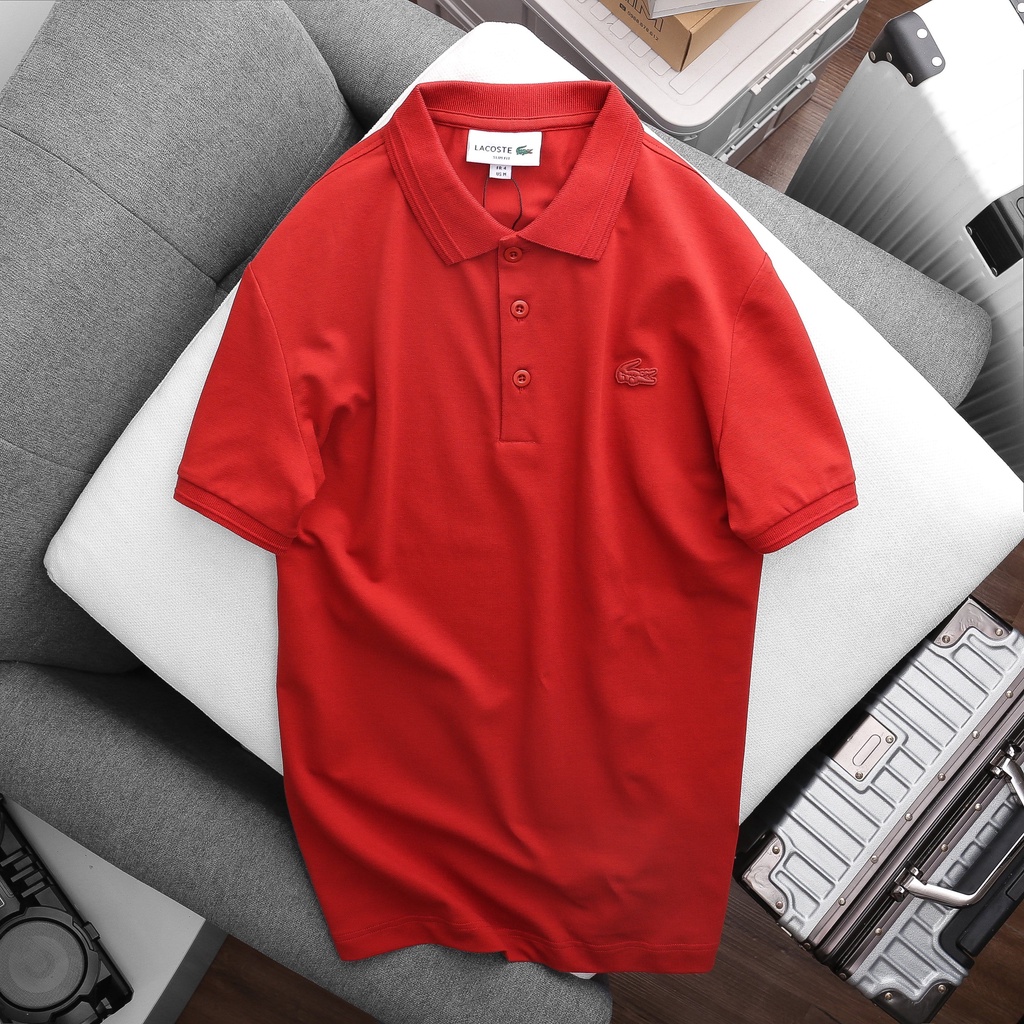 Áo Polo Nam Cổ dệt tổ ong Chất Vải Pique Xuất Xịn, Áo Thun Nam Cổ Bẻ Cotton Form Slim, Bigsize 95kg - Ivanbigsize