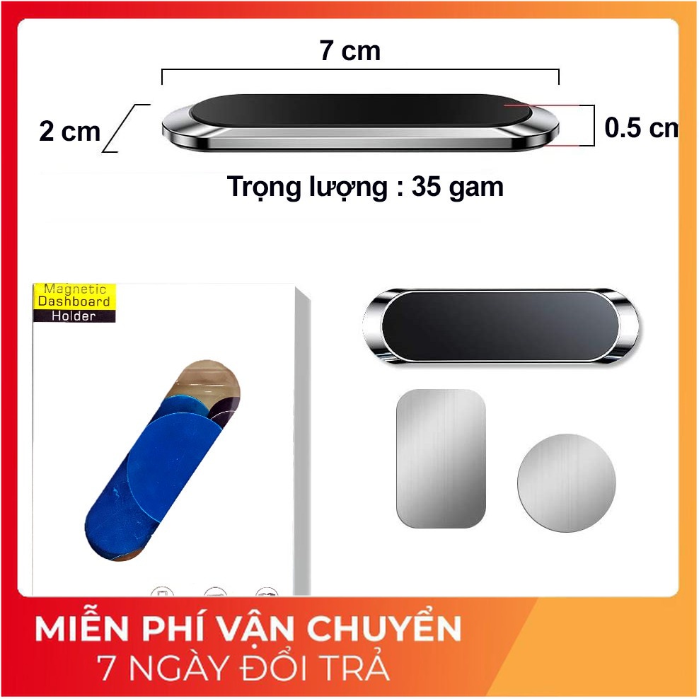 Giá Đỡ Điện Thoại Trên Ô Tô - Kẹp Điện Thoại Ô Tô, Xe Máy Hít Nam Châm