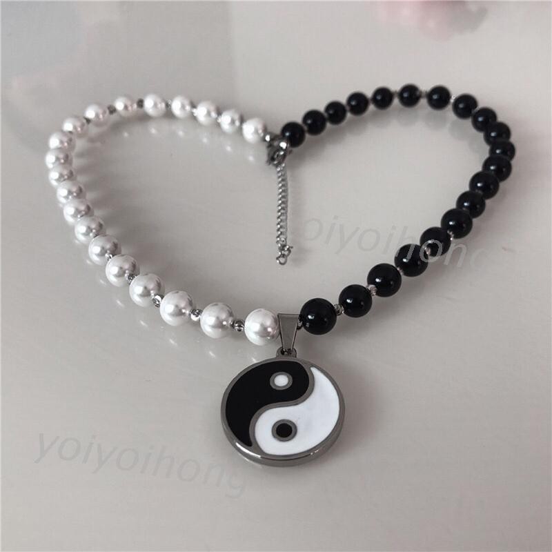 vòng cổ Mặt Âm Dương Unisex