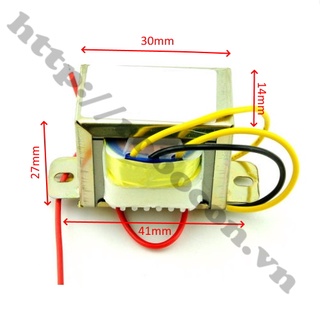 Mts biến áp nguồn đối xứng 15v 300mah, nguồn đôi 15v
