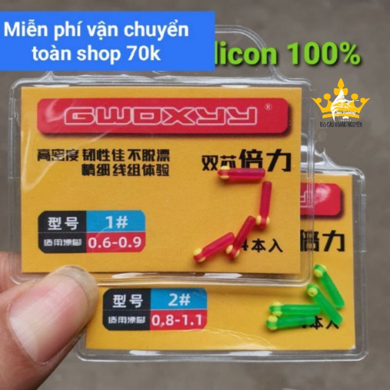 Chân cắm phao câu đài Silicon pk-21