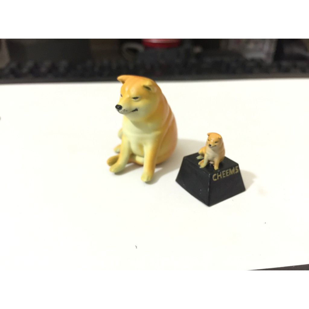 Key Cap + Mô hình Doggo Cheem
