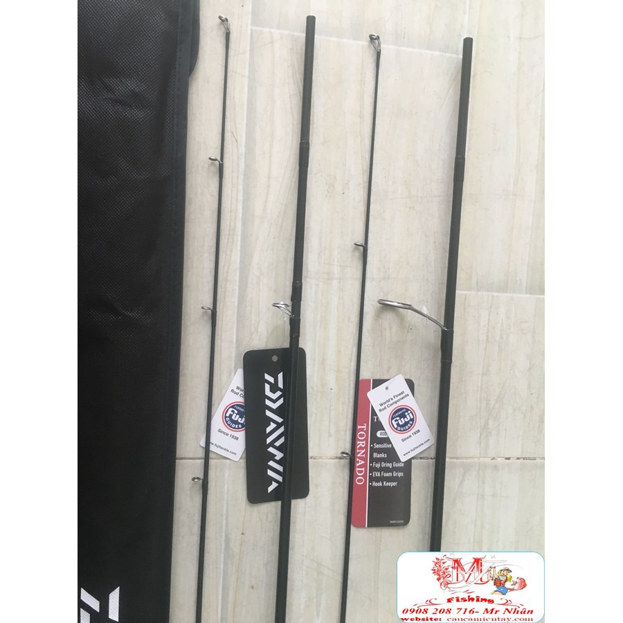 CẦN CÂU LURE DAIWA TORNADO KHOEN FUJI MÁY ĐỨNG VÀ NGANG