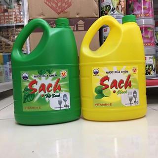 Nước rửa chén sạch 3.8kg