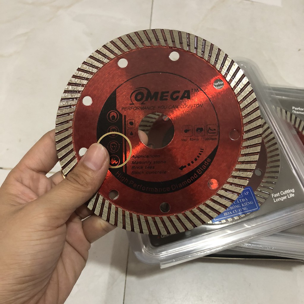 LƯỠI CẮT GẠCH OMEGA 1 TẤC 2 LOẠI 1