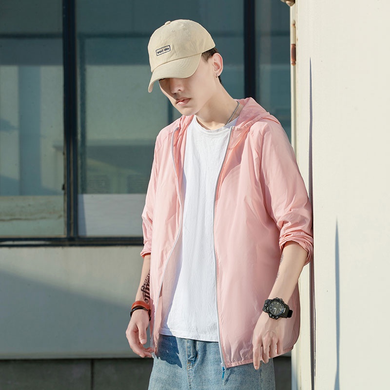 Áo Khoác Chống Nắng Và Tia UV Thoáng Khí Trọng Lượng Nhẹ Thời Trang Mùa Hè Hàng Mới Dành Cho Bạn Nam