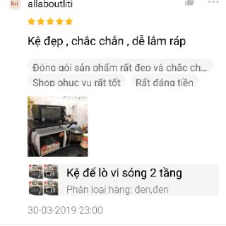Kệ để lò vi sóng 2 tầng