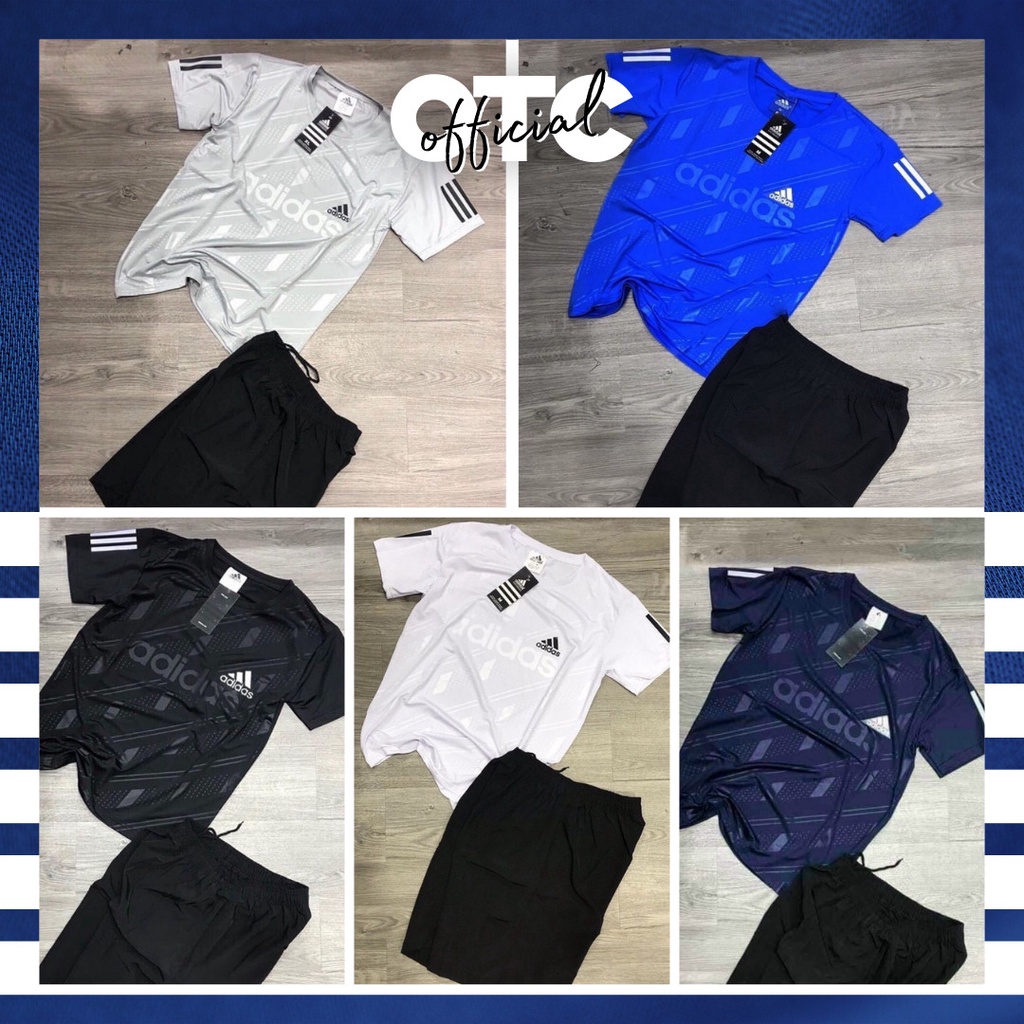 Bộ Thể Thao Nam Cộc Tay, Đồ Bộ Thể Thao Nam Cao Cấp Chất Liệu Thun Lạnh Ép Vân Chìm