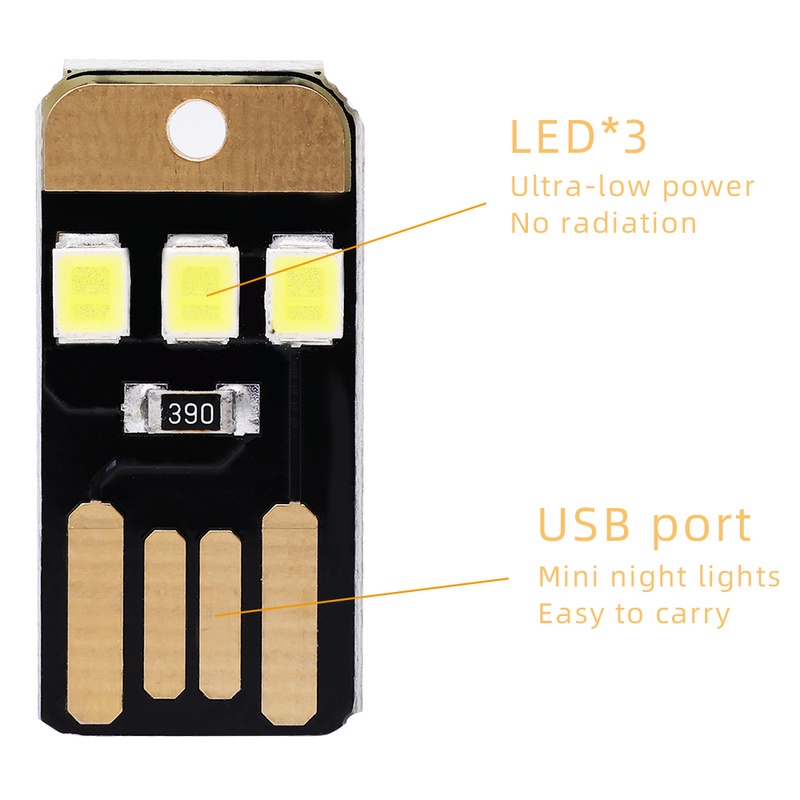 1 Đèn Ngủ Mini USB Dùng Trang Trí Phòng Ngủ Cho Bé