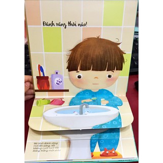 Sách - Lật Mở Cùng Con - Tự Lập Không Hấp Tấp! (Giúp Trẻ Biết Cách Tự Chăm Sóc Bản Thân)