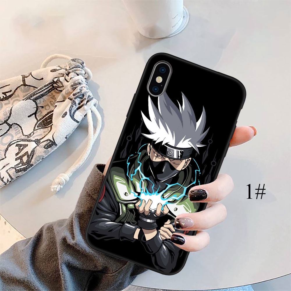 Ốp Điện Thoại Họa Tiết Naruto Cho iPhone 13 12 Pro Max Mini XS Max X AE40
