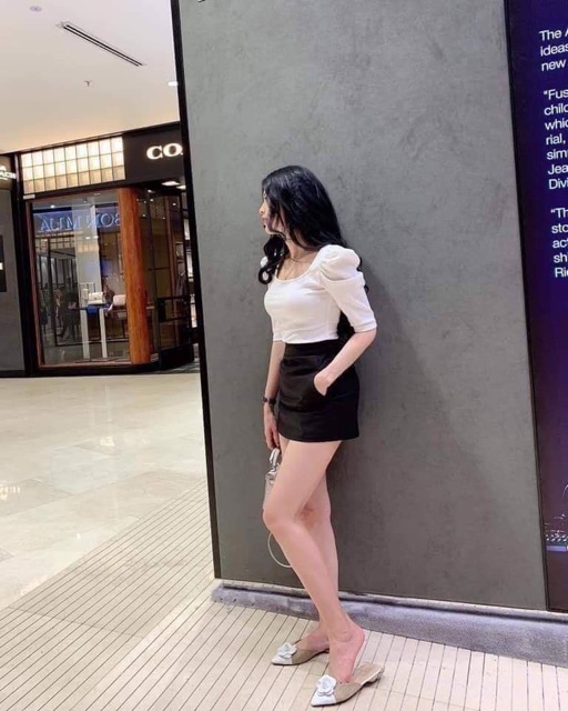 Chân váy chữ A chất umi loại 1 | BigBuy360 - bigbuy360.vn