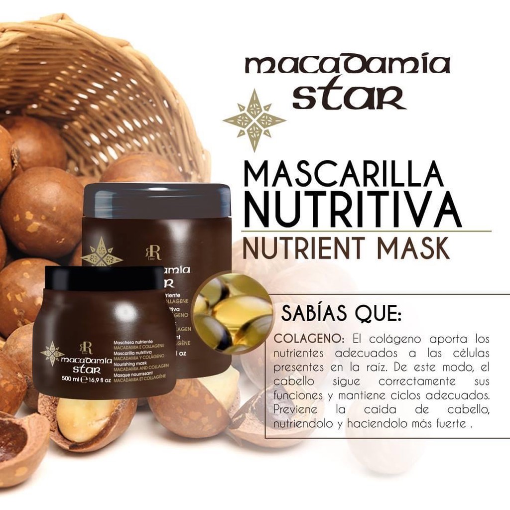 Dầu Gội Dầu Xả Dưỡng Tóc Nourishing MACADAMIA AND COLLAGEN Mềm Mượt,Phục Hồi Tóc,Khô Sơ,Kiềm Dầu - Giảm Gãy Rụng 15ML