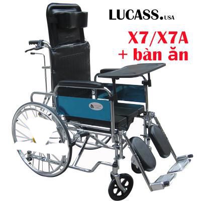 Bàn ăn xe lăn nhựa, dành cho tất cả các loại xe lăn trên thị trường, đa năng tiện dụng