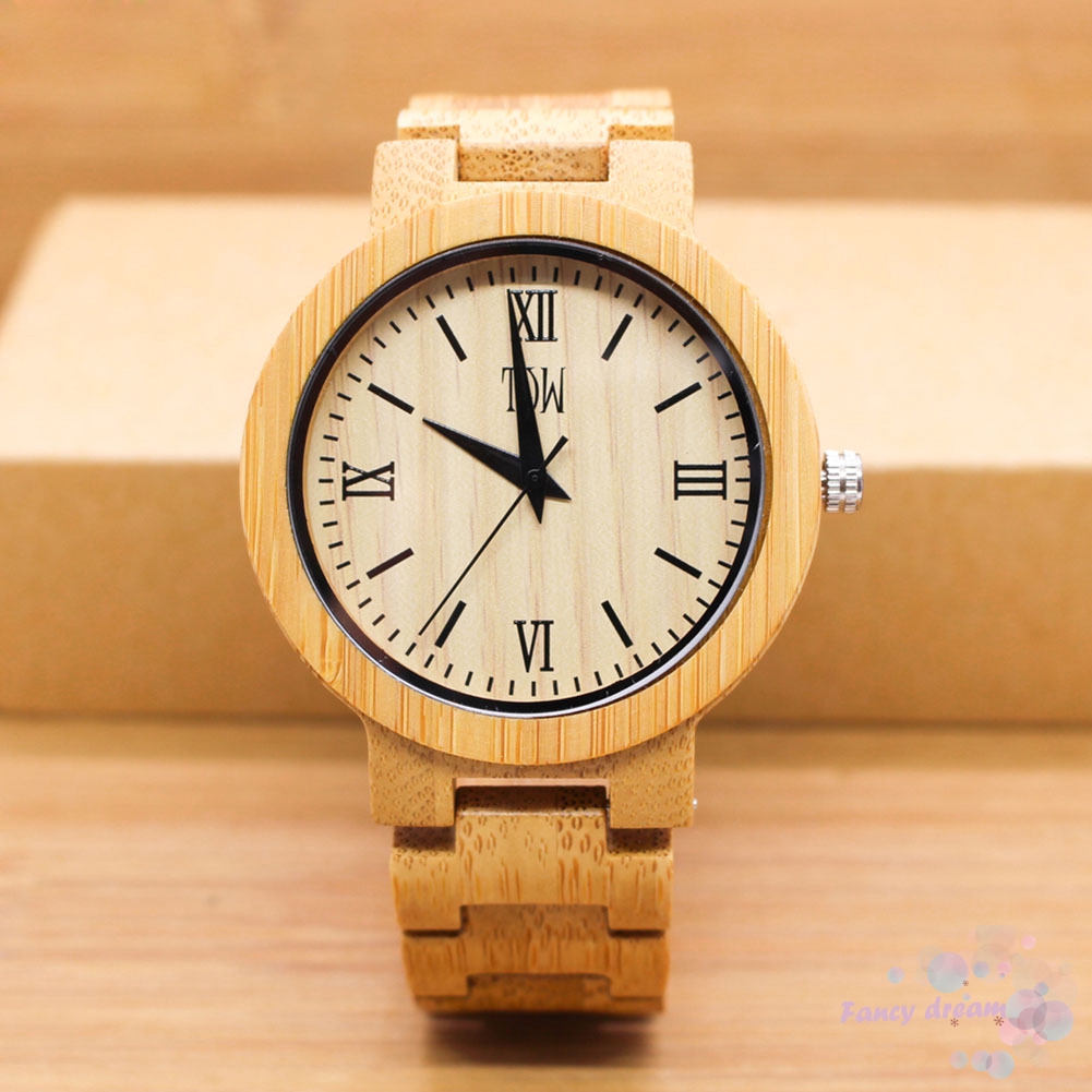 Đồng Hồ Nam Dây Gỗ Thời Trang