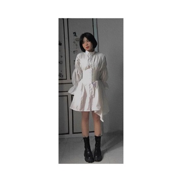 Thắt lưng nịt bụng bản to các màu  | Gothic grunge retro vintage belt corset style