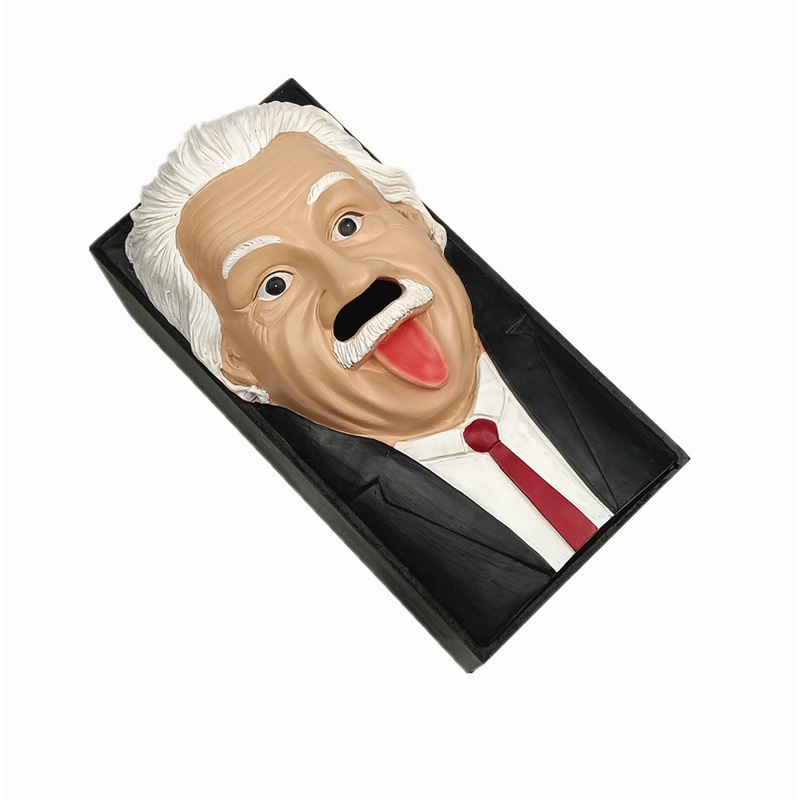 Tượng Rút Khăn Giấy Decor Nhà Cửa, Quán Ăn Hình Albert Einstein