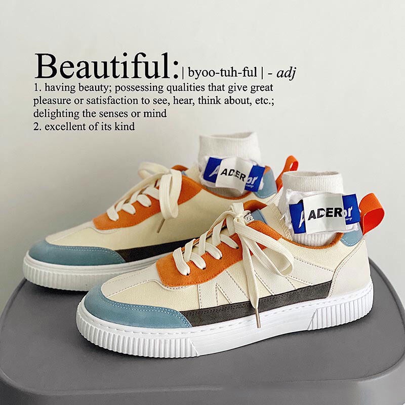 Giày Thể Thao Phong Cách Hàn Quốc Cổ Điển Hợp Thời Trang Cho Nam
