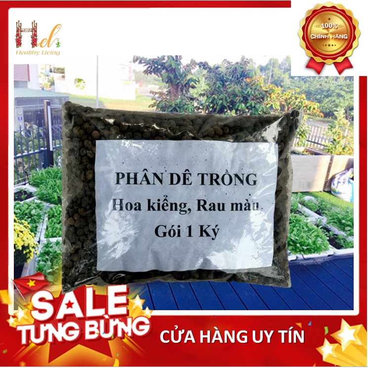 Phân Bón Hữu Cơ PHÂN DÊ Đã Qua Xử Lý Gói 1Kg Trồng Hạt Giống Rau Bằng Đất Sạch, Xơ Dừa Và Phân Bón Hữu Cơ