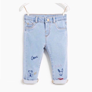 Quần bò zara bé gái cực kute