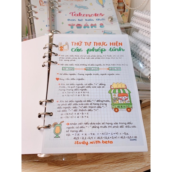 Sổ tay Takenote Toán 7