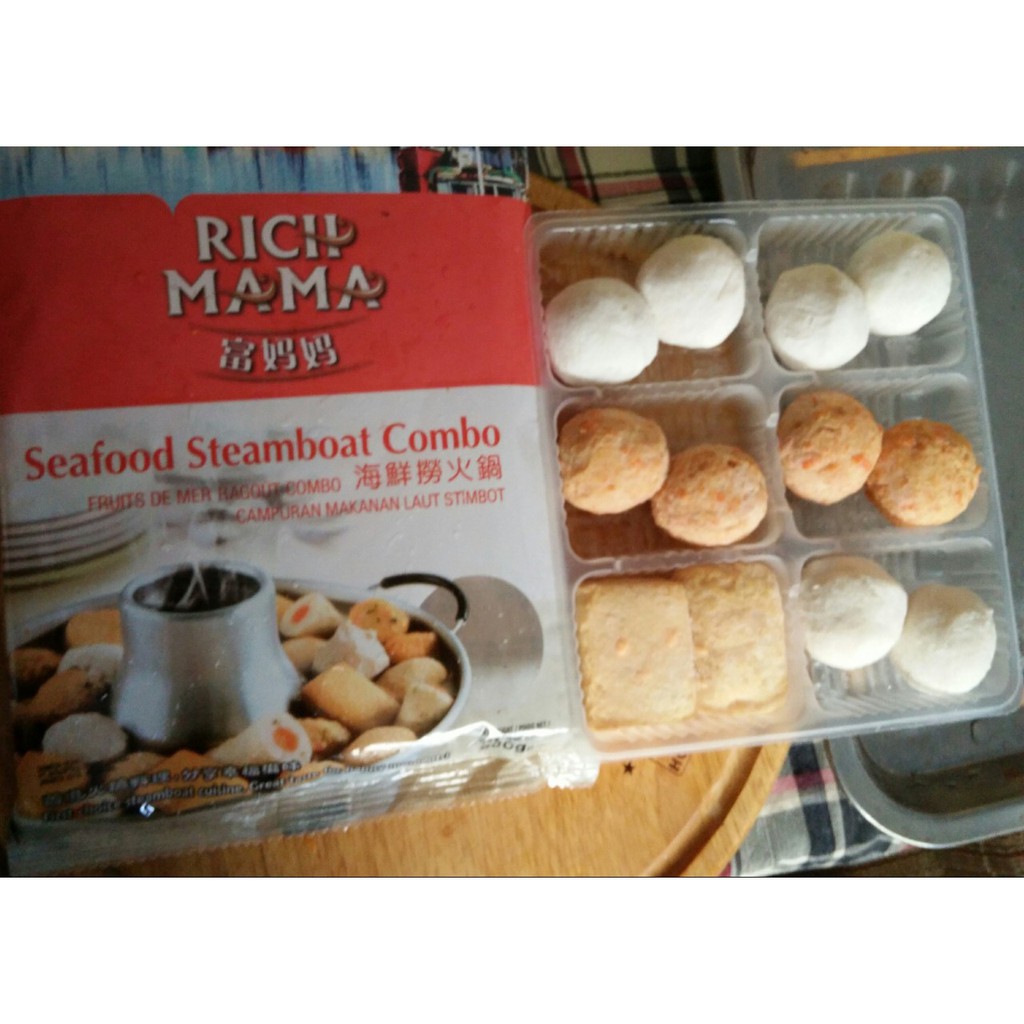 [200g] Combo Lẩu Hải Sản [Malaysia] RICH MAMA Seafood Steamboat Combo (s-m) (nw5)