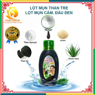 Gel lột mụn than tre, giúp lột mụn cám, mặt nạ lột mụn đầu đen, lột lông măng. rong biển giúp se khít lỗ chân lông